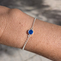 Braçalet amulet setembre, lapislatzuli
